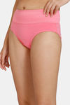 Zivame Anti-Microbial High Rise Full Coverage Tummy Tucker Hipster Panty (Pack of 2) - Multicolor — thumbnail 8
